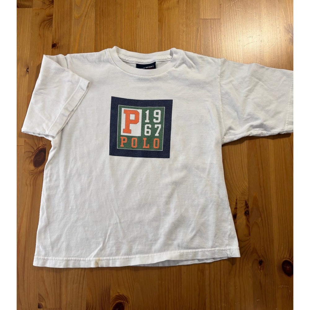 Kids' Vintage Polo Sports Ralph Lauren T-Shirt Size 7